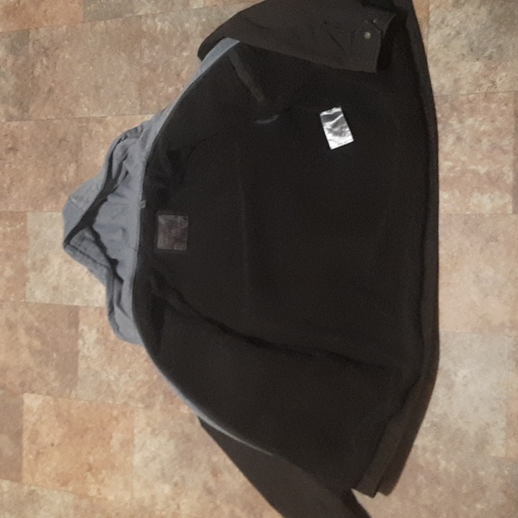 NWOT Men's Levi's Washed Cotton Sherpa-Lined Hooded Jacket. Size Large. - Picture 4 of 8